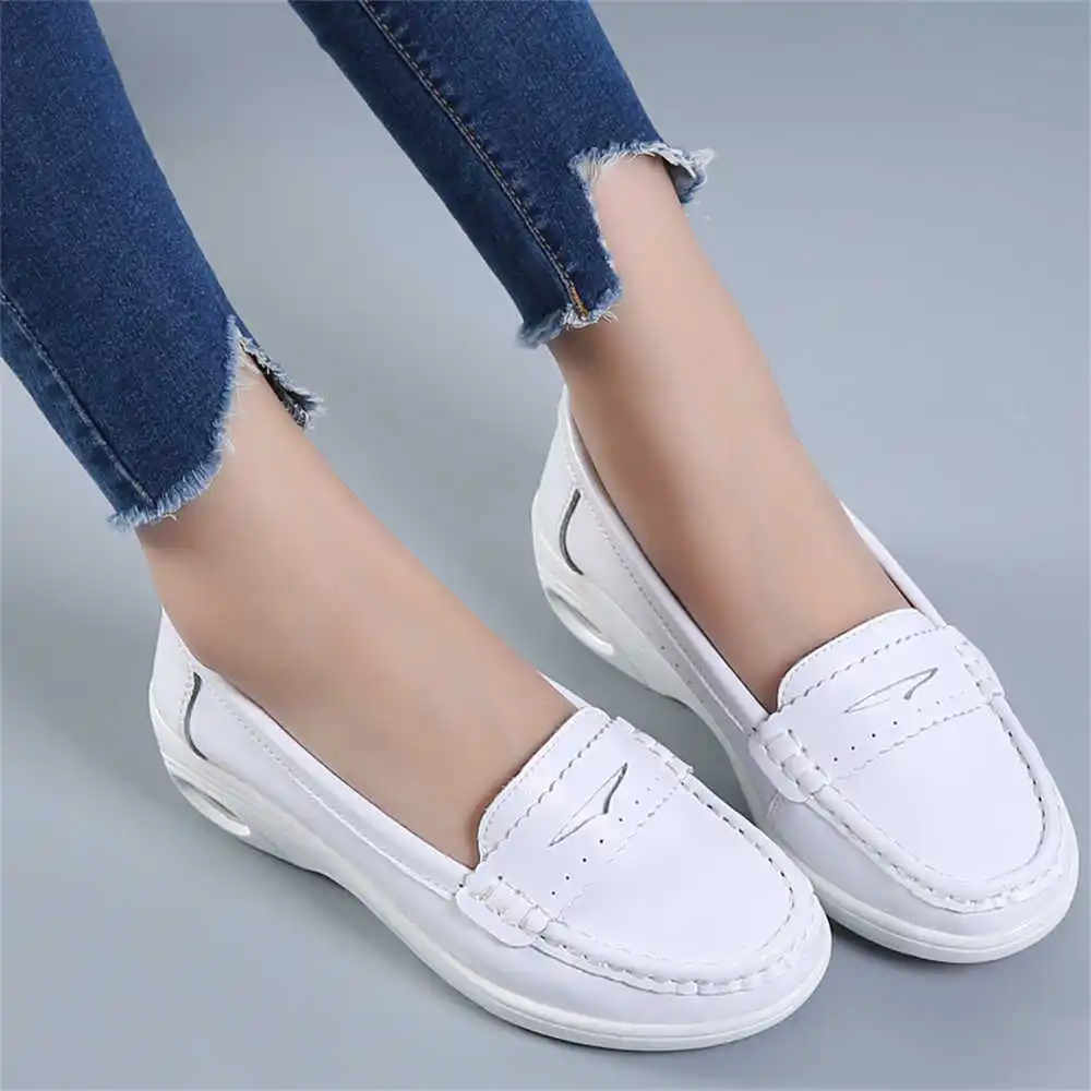 Office Tech Guy - Thick Sole Slipon White Trainers For