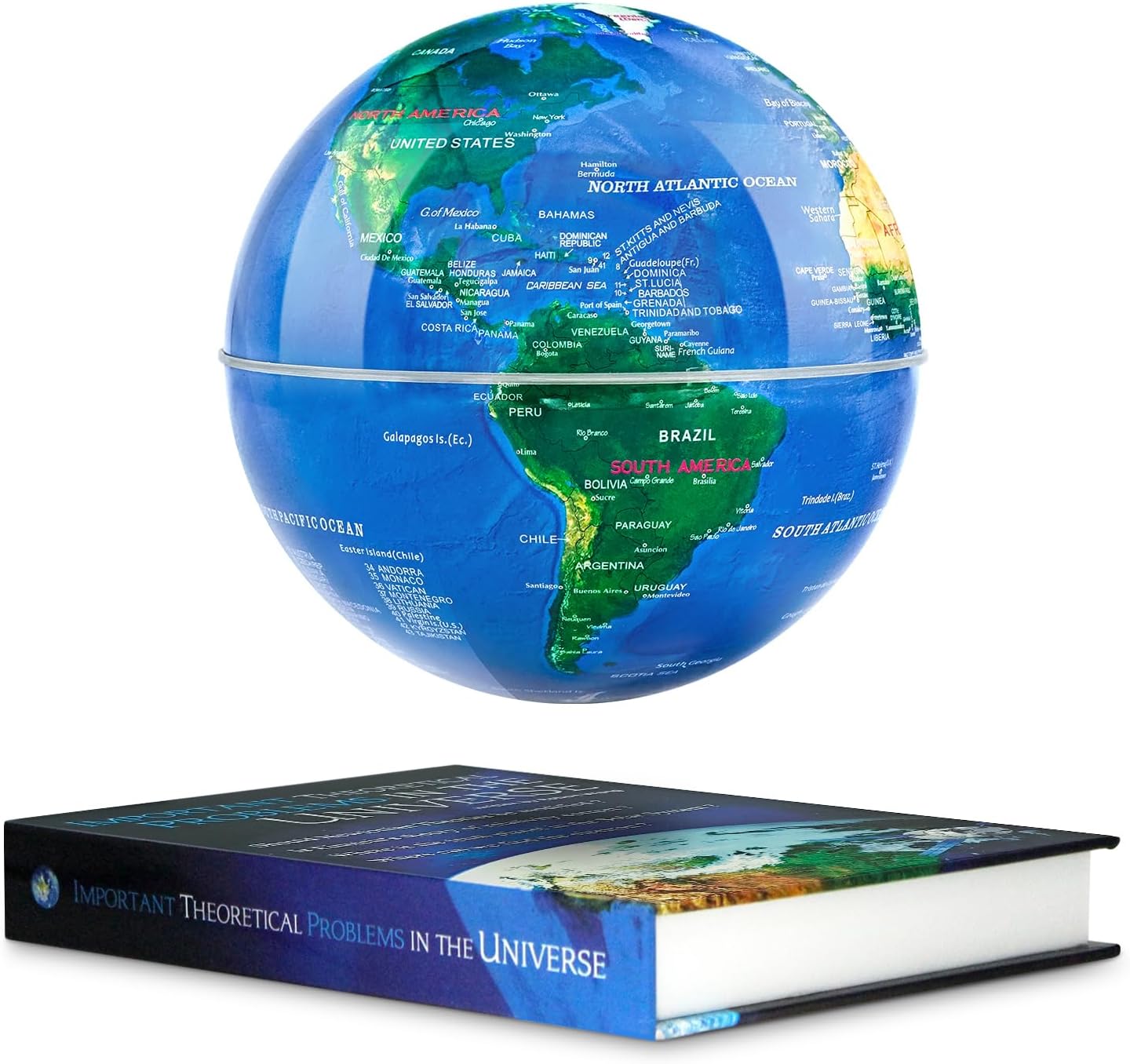 Office Tech And Gadgets - Magnetic Levitation Floating Globe with 16