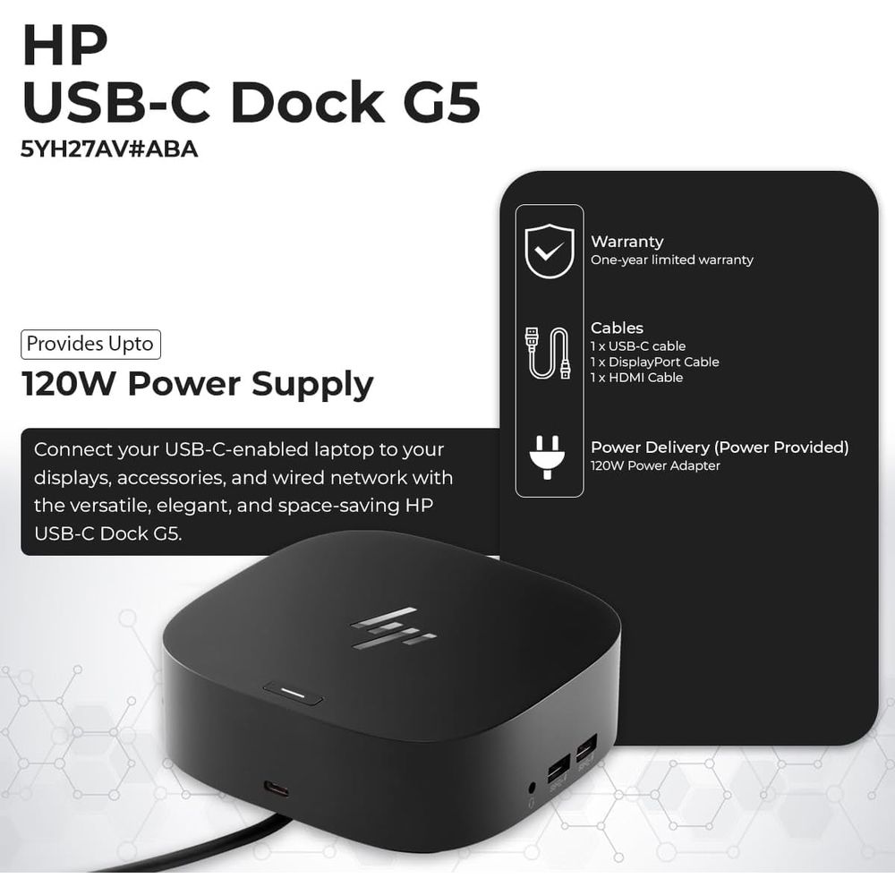 Docking Station Usb C - Docking Station with 120W Charger, HDMI,