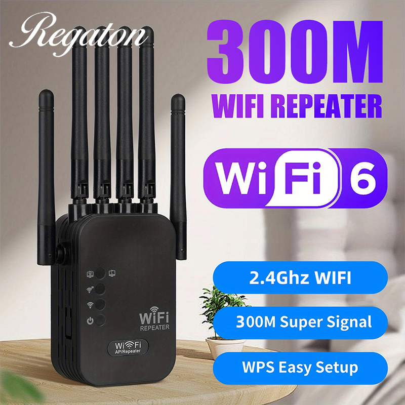 High Gain 300M WiFi Signal Boo - Wifi Range Extender reseña y precio