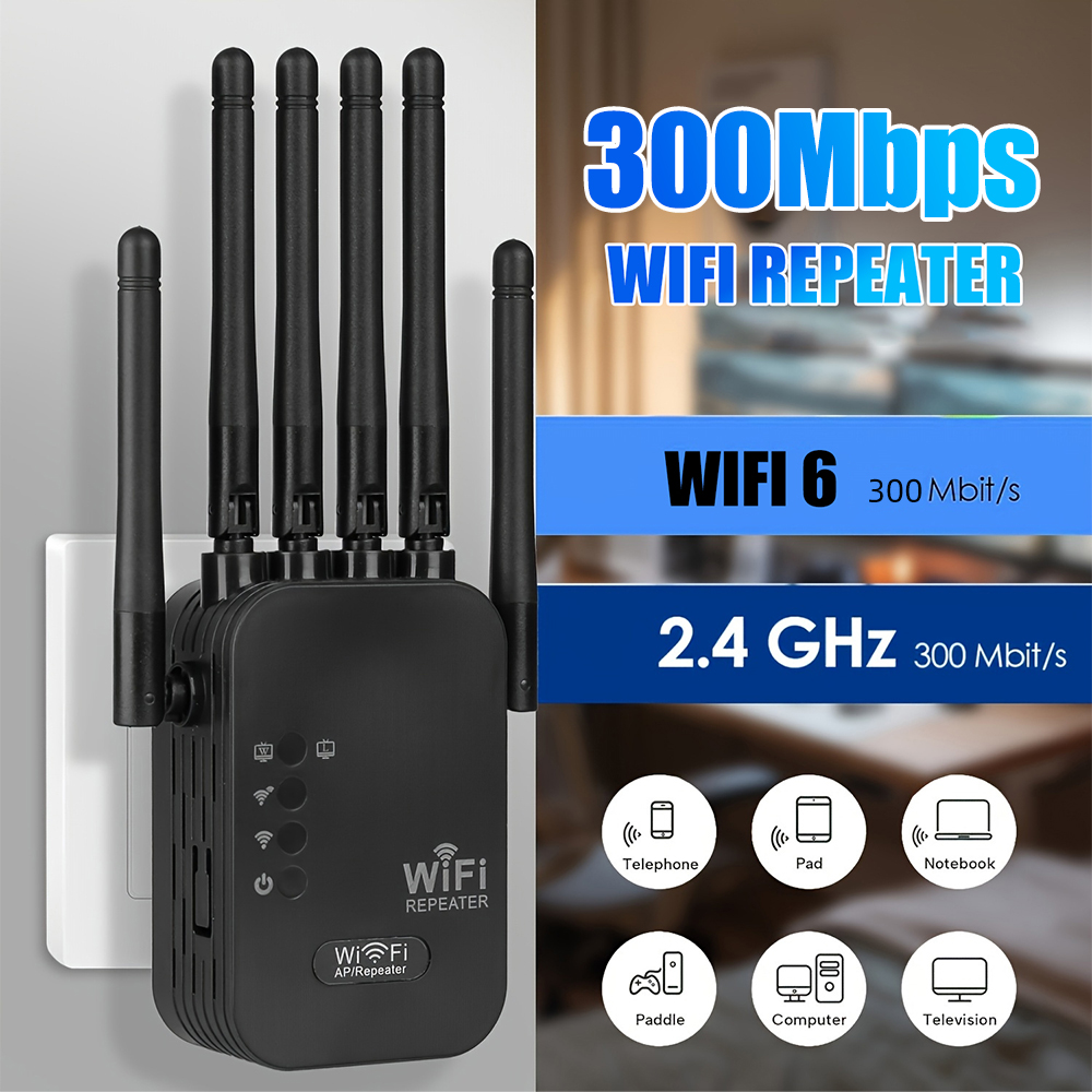High Gain 300M WiFi Signal Boo - Wifi Range Extender reseña y precio