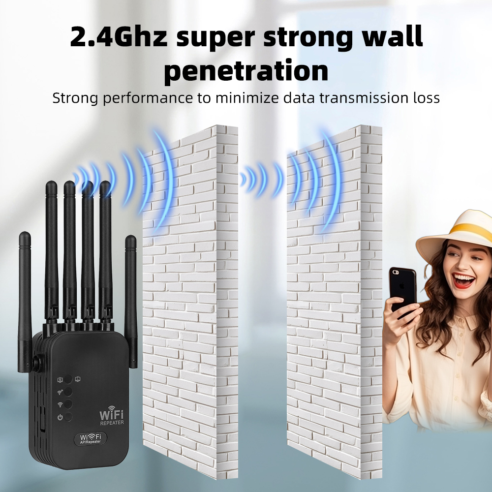 High Gain 300M WiFi Signal Boo - Wifi Range Extender reseña y precio