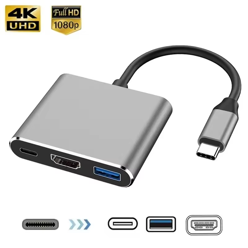 3 IN 1 USB PD HDMI Docking Sta - Docking Station Usb C reseña y precio