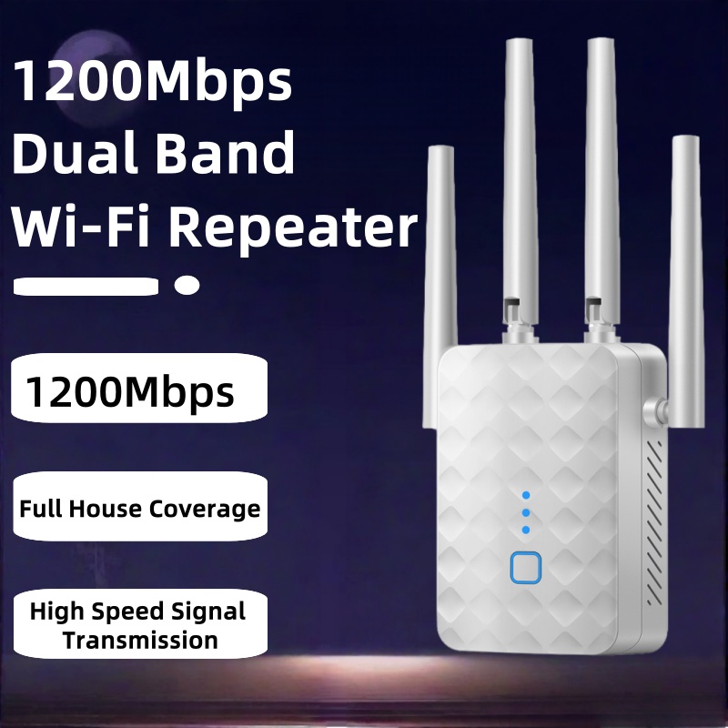 1200Mbps Dual Band WiFi Repeat - Wifi Range Extender reseña y precio