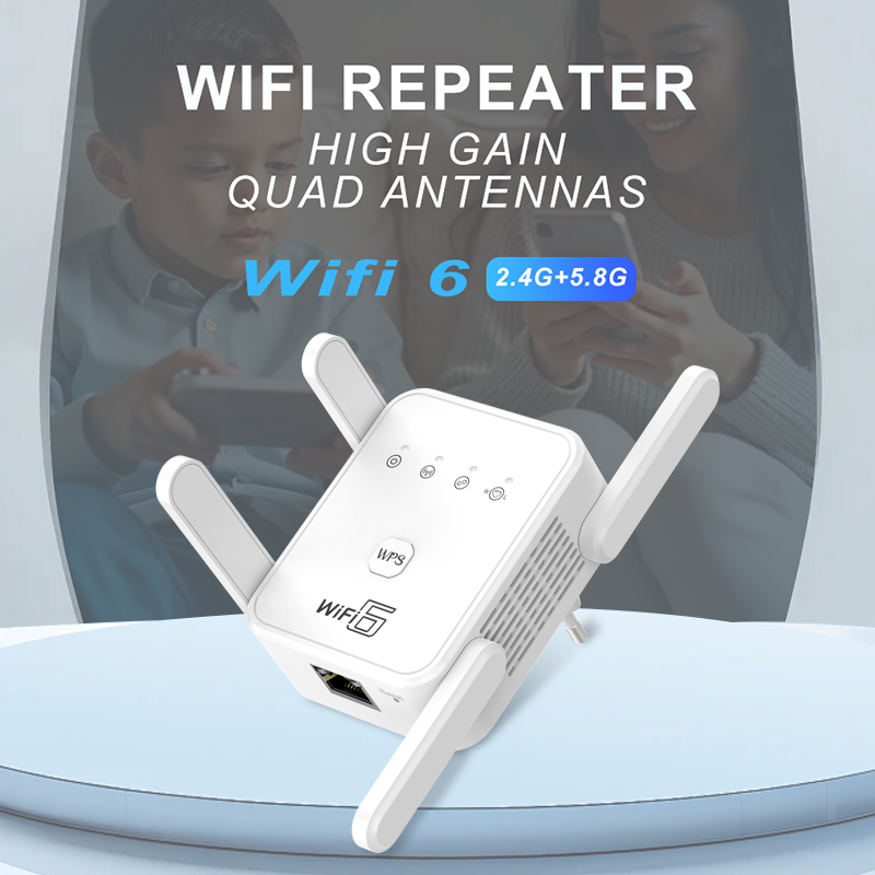 WIFI6 1500Mbps 5Ghz Wireless W - Wifi Range Extender reseña y precio