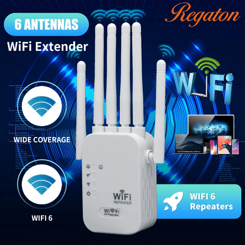 Regaton 1200Mbps 5GHz WiFi Rep - Wifi Range Extender reseña y precio