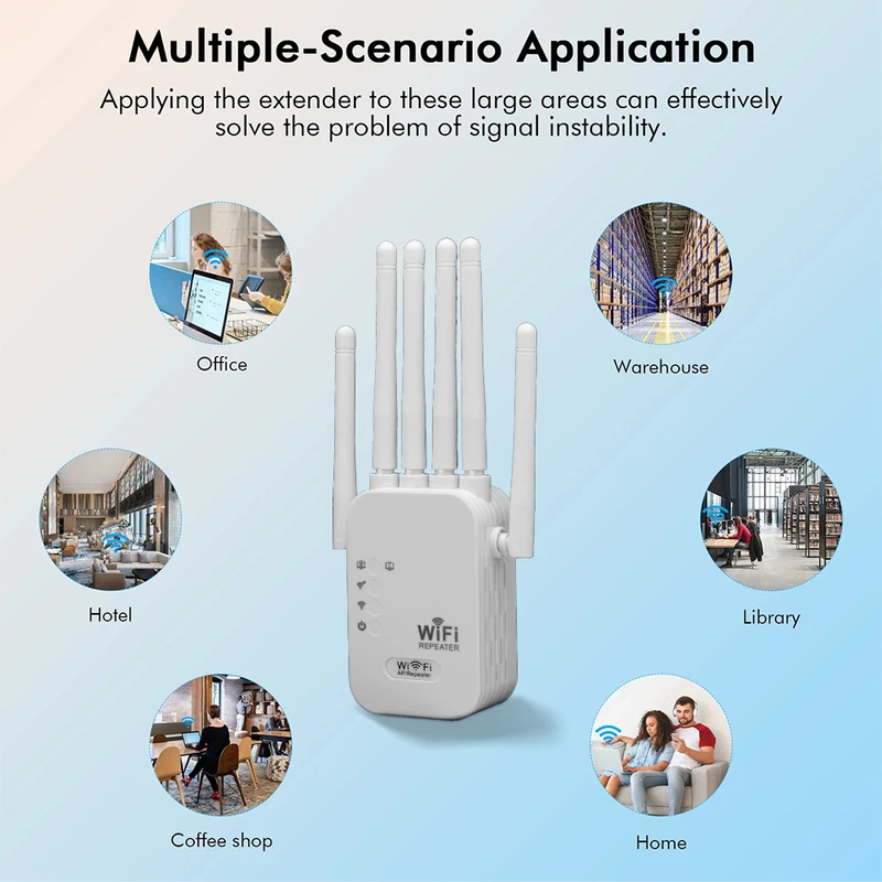Regaton 1200Mbps 5GHz WiFi Rep - Wifi Range Extender reseña y precio