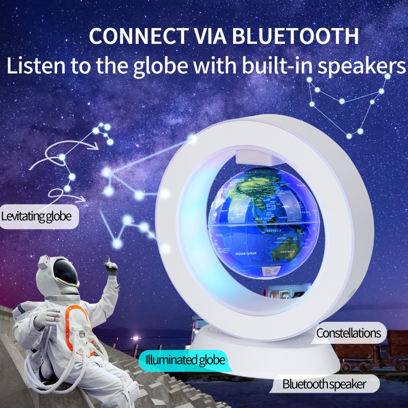 Levitating Bluetooth Speaker L - Office Tech And Gadgets reseña y precio