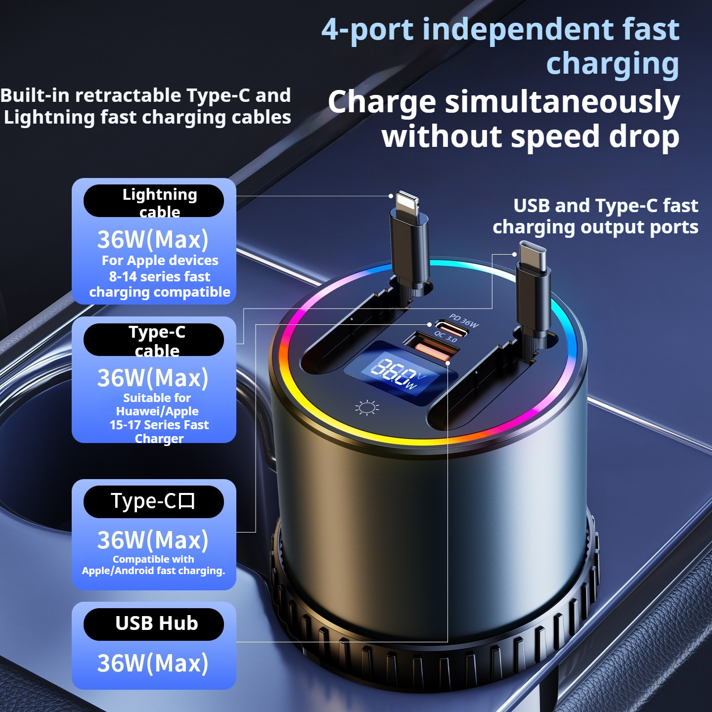 Eary Car Docking Station Cup H - Docking Station Usb C reseña y precio