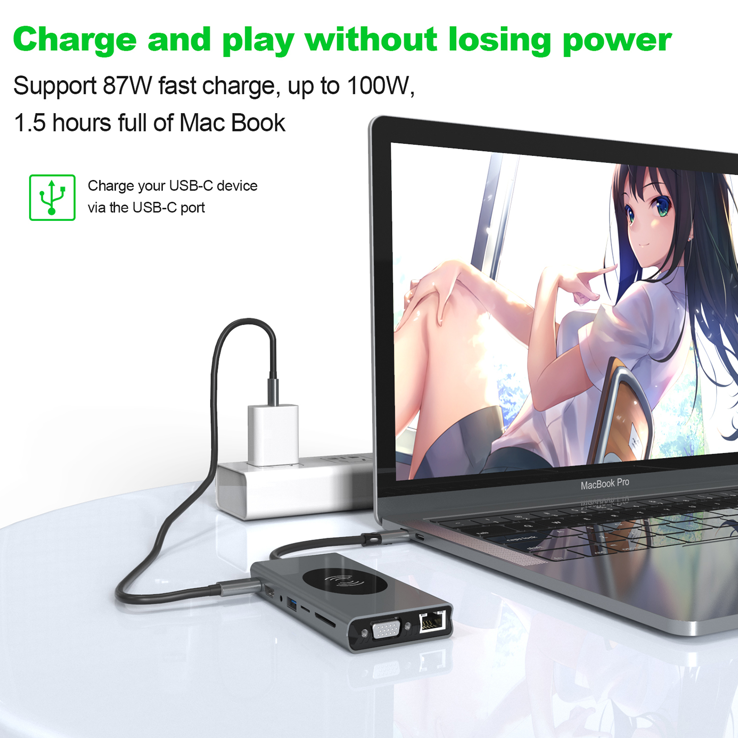 BASIX 15 In 1 Usb C Hub Dockin - Docking Station Usb C reseña y precio