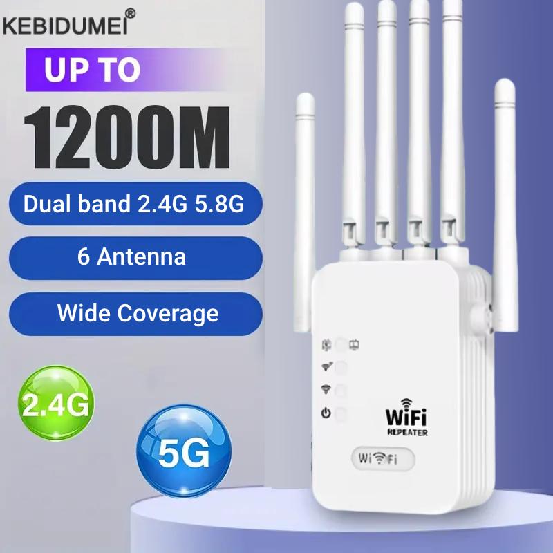 1200Mbps Wireless WiFi Repeate - Wifi Range Extender reseña y precio