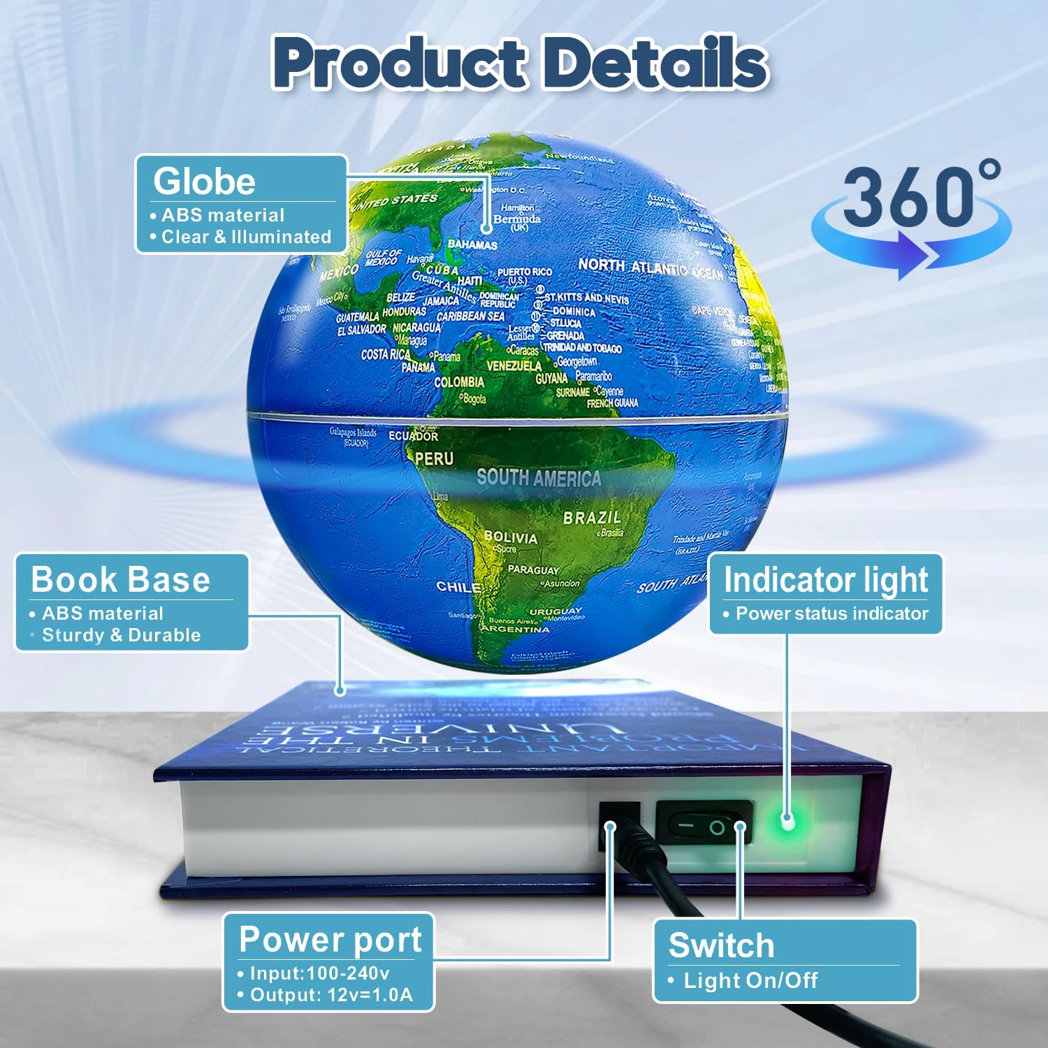Magnetic Levitation Floating G - Office Tech And Gadgets reseña y precio
