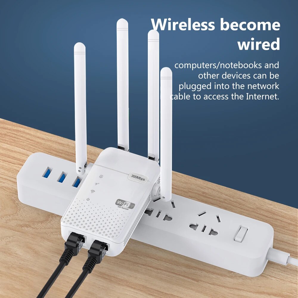 300Mbps Wireless WiFi Repeater - Wifi Range Extender reseña y precio