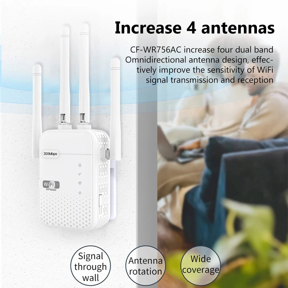 300Mbps Wireless WiFi Repeater - Wifi Range Extender reseña y precio