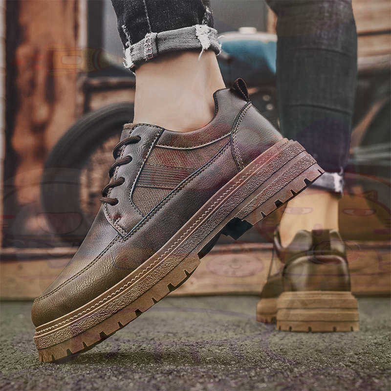 Dark Natural Leather Fashion T - Office Tech Design reseña y precio