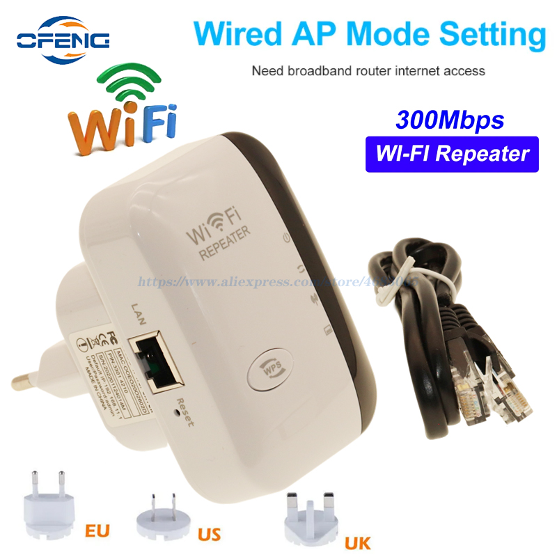 Wireless WiFi Repeater, Long R - Wifi Range Extender reseña y precio