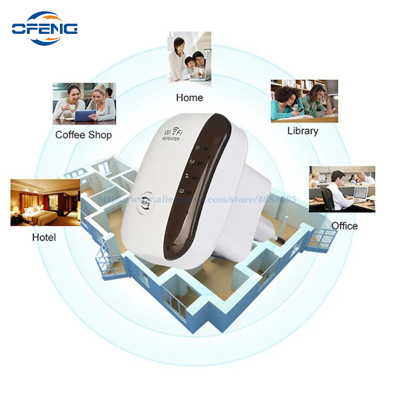 Wireless WiFi Repeater, Long R - Wifi Range Extender reseña y precio