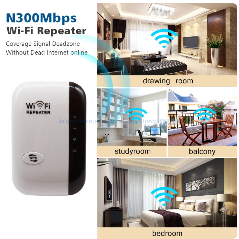 Wireless WiFi Repeater, Long R - Wifi Range Extender reseña y precio