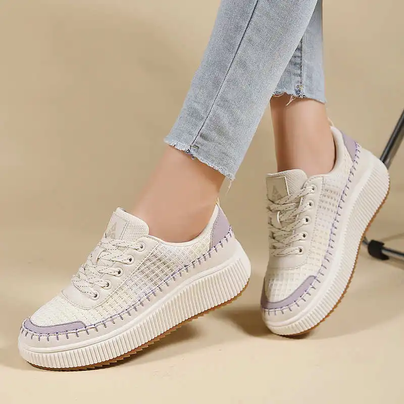 Brown Shoes Woman Flats Autumn - Office Tech Design reseña y precio