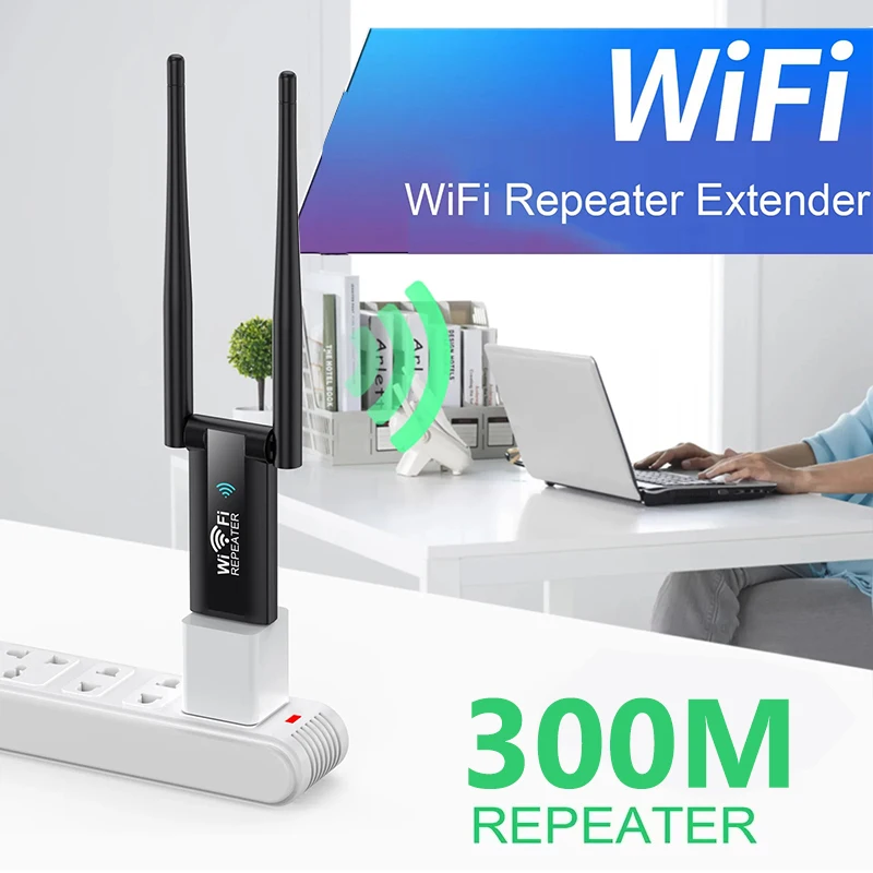KEBIDUMEI 300Mbps USB Wireless - Wifi Range Extender reseña y precio