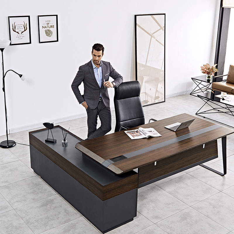 Modern Luxury Wooden Office De - Office Tech Design reseña y precio