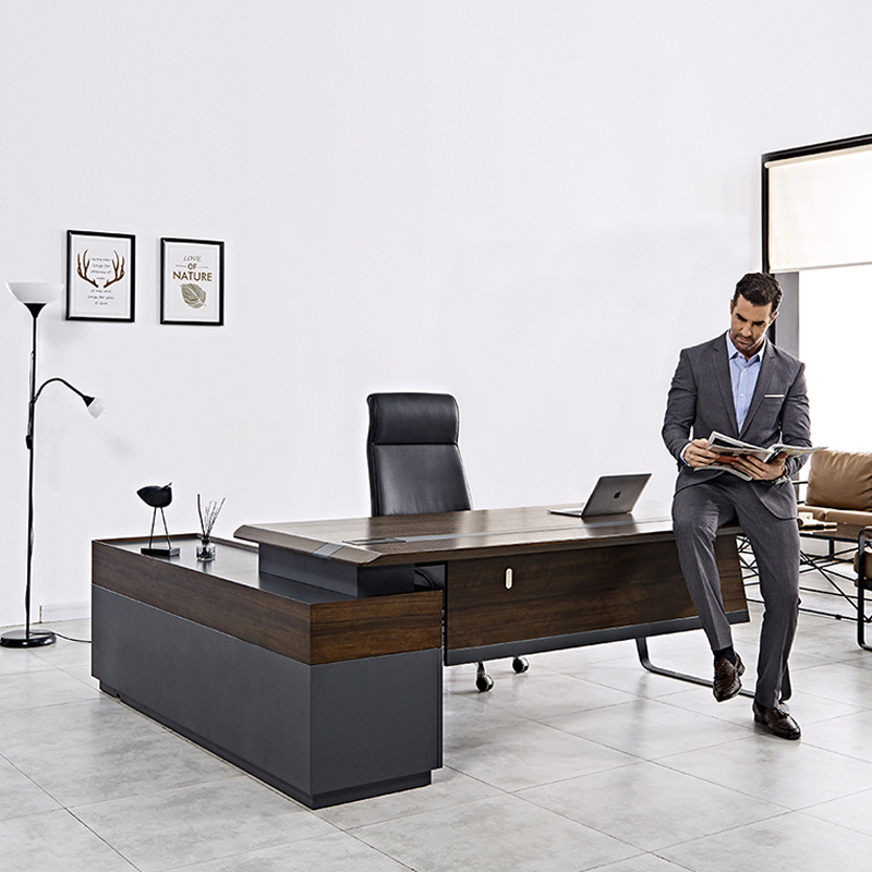Modern Luxury Wooden Office De - Office Tech Design reseña y precio