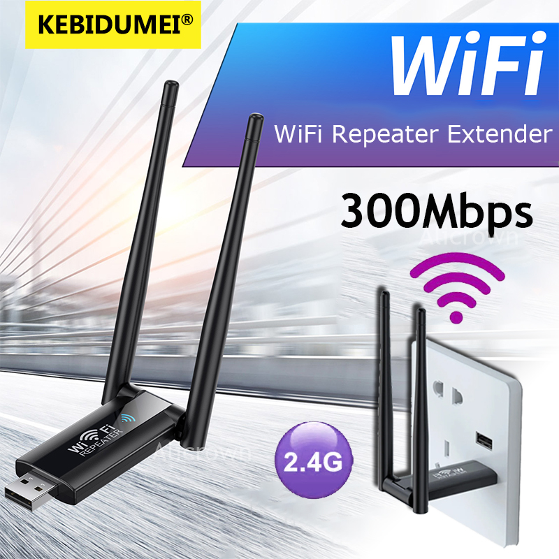 300Mbps USB Wireless WiFi Sign - Wifi Range Extender reseña y precio