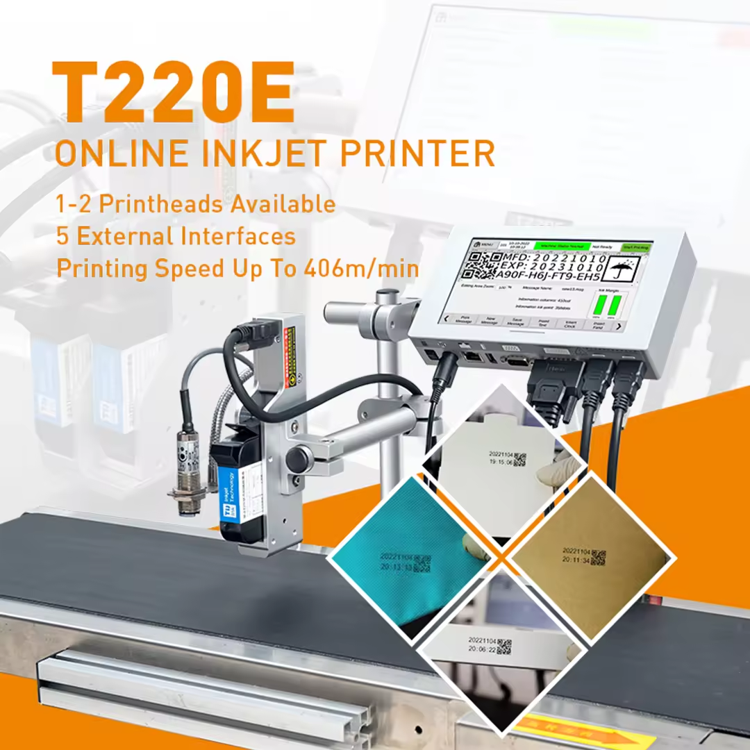 Online Thermal Inkjet Coding P - Label Printer Thermal reseña y precio