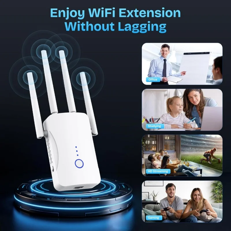 1200Mbps Dual Band WiFi Repeat - Wifi Range Extender reseña y precio