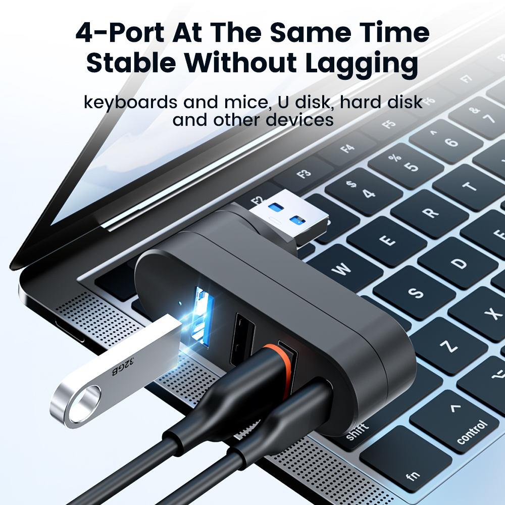 USB 3.0 Power Adapter 180° Rot - Docking Station Usb C reseña y precio
