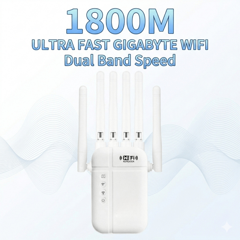 Regaton WiFi 6 Extender 1800Mb - Wifi Range Extender reseña y precio