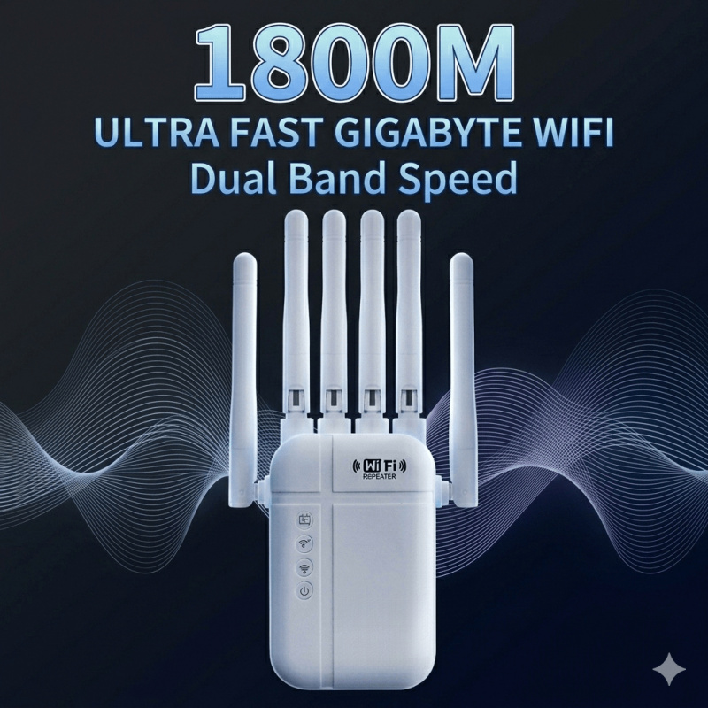 Regaton WiFi 6 Extender 1800Mb - Wifi Range Extender reseña y precio
