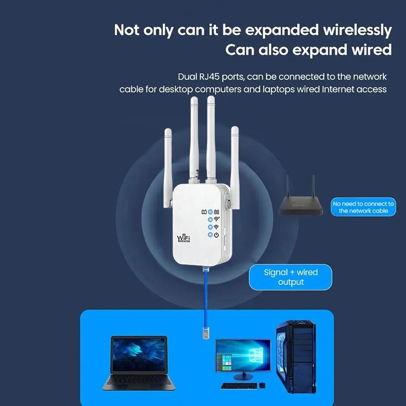 WALRAM 300Mbps Wireless WiFi R - Wifi Range Extender reseña y precio