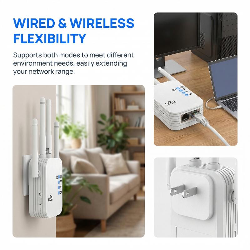 WALRAM 300Mbps Wireless WiFi R - Wifi Range Extender reseña y precio