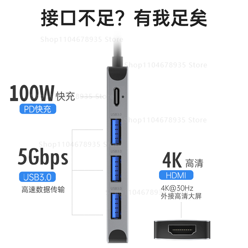 HDMI USB C Hub for MacBook Pro - Docking Station Usb C reseña y precio
