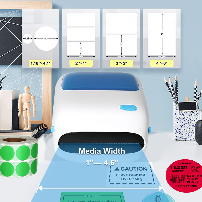 Black and White 4x6 Shipping L - Label Printer Thermal reseña y precio
