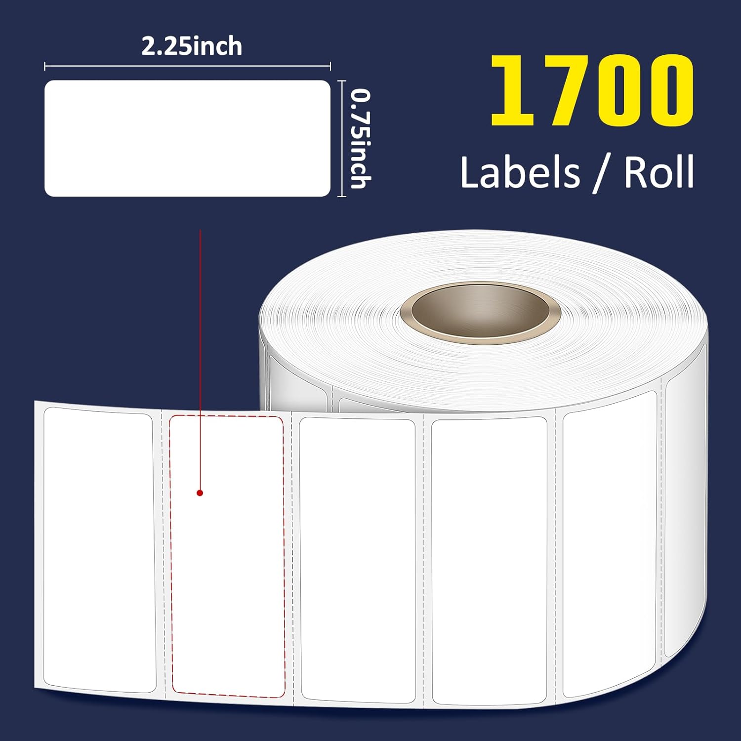 2.25x0.75 Direct Thermal Label - Label Printer Thermal reseña y precio