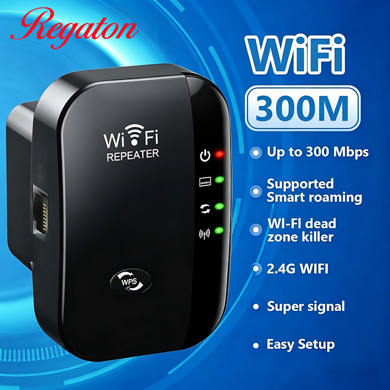 Wireless 300M 2.4GHz WiFi Rang - Wifi Range Extender reseña y precio