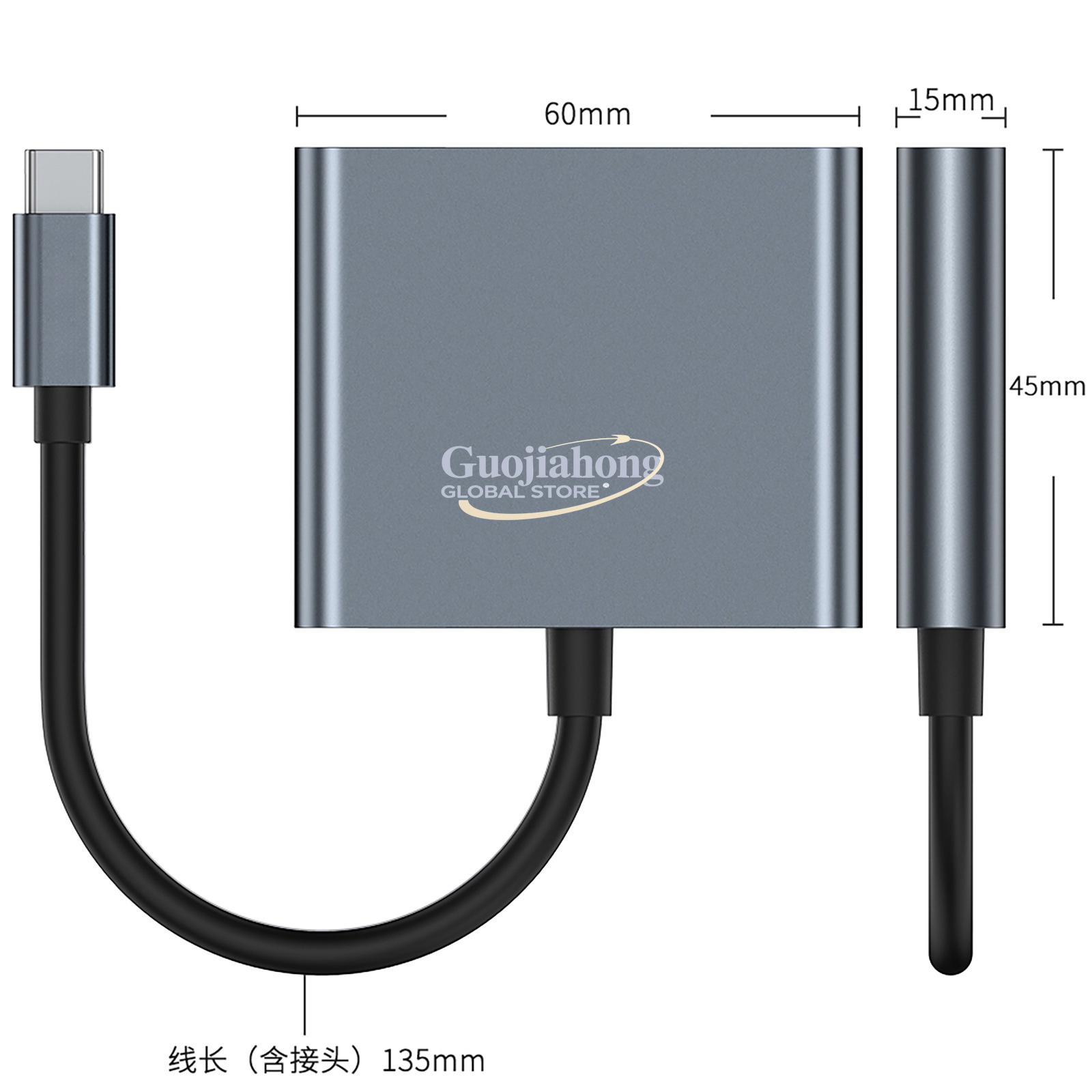 Cross-border usb-c to hd three - Docking Station Usb C reseña y precio