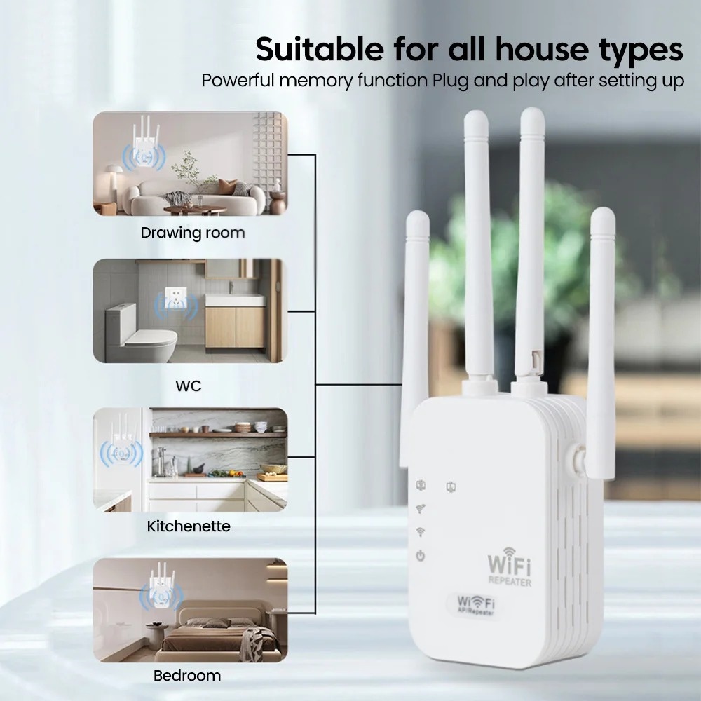 300Mbps Wireless WiFi Repeater - Wifi Range Extender reseña y precio