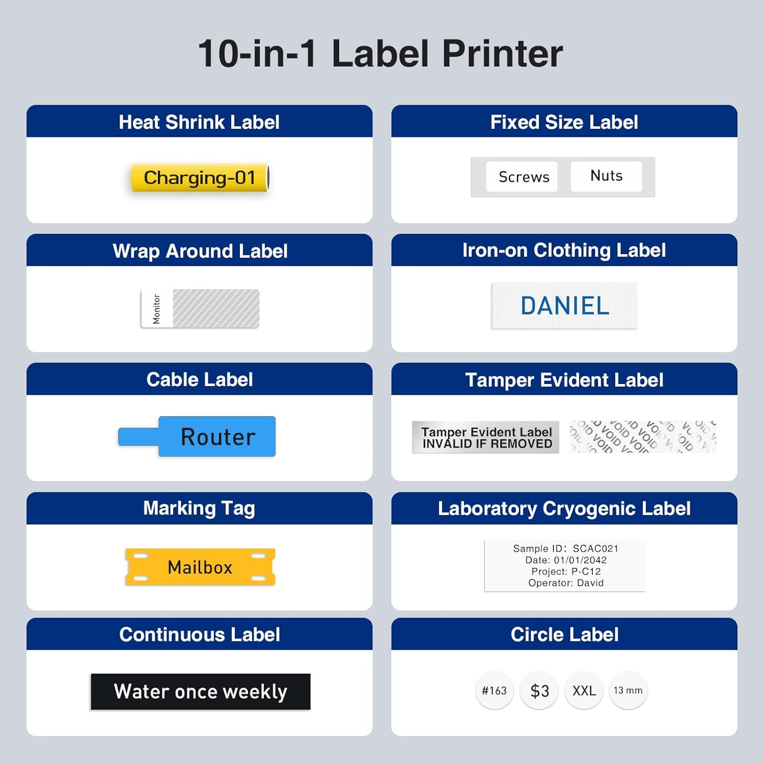 Mini Portable Label Maker with - Label Printer Thermal reseña y precio