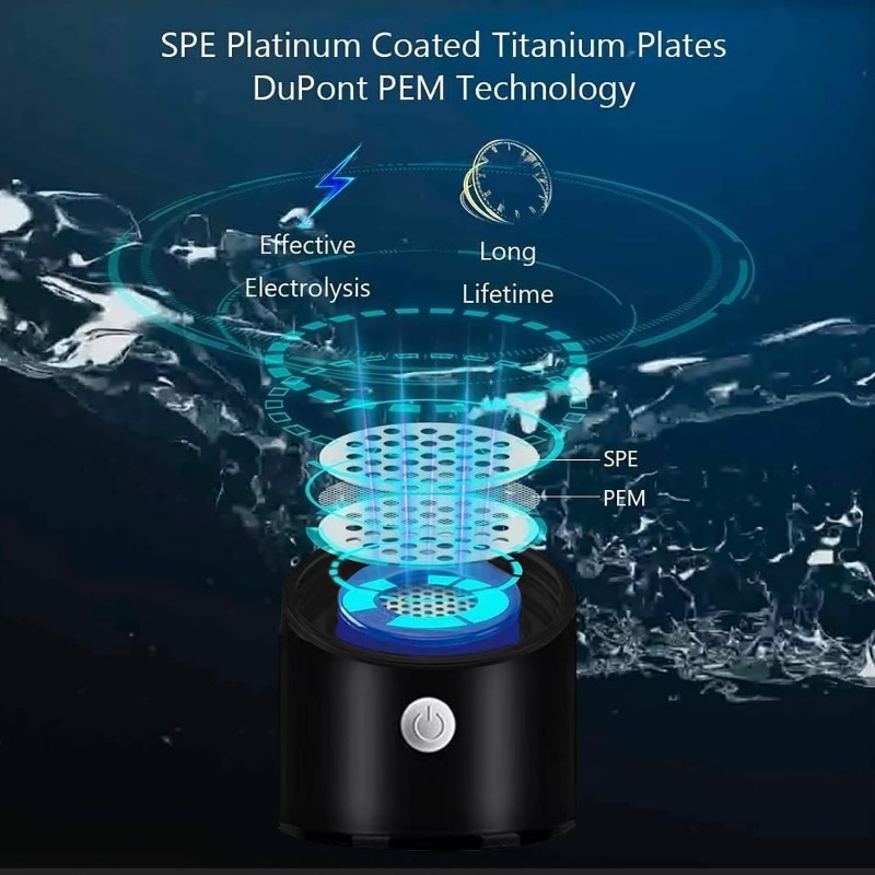 Portable Hydrogen Water Genera - Office Tech Direct reseña y precio