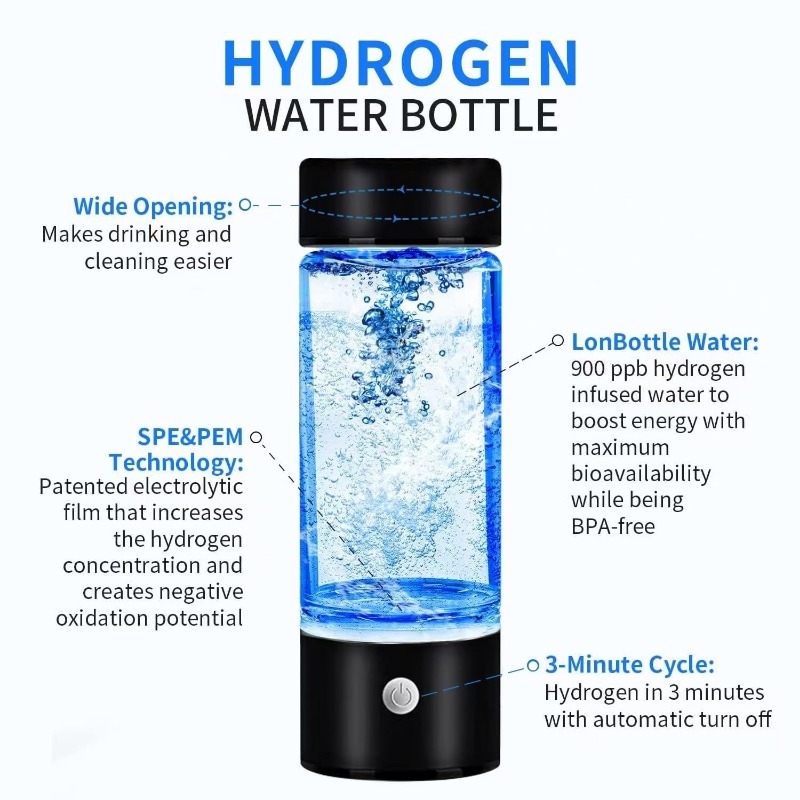 Portable Hydrogen Water Genera - Office Tech Direct reseña y precio