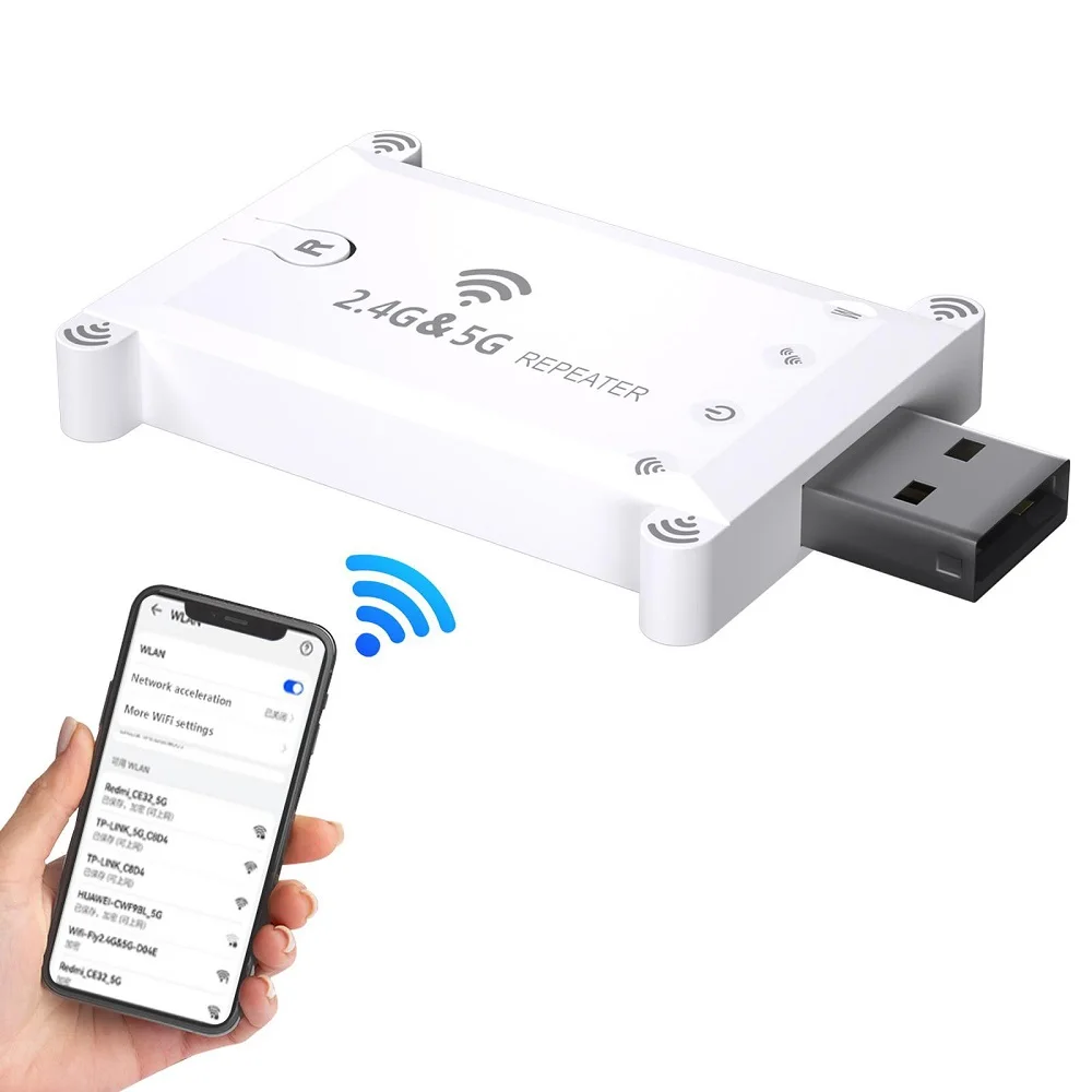 WiFi FIY 2.4g/5g Usb Wifi Repe - Wifi Range Extender reseña y precio