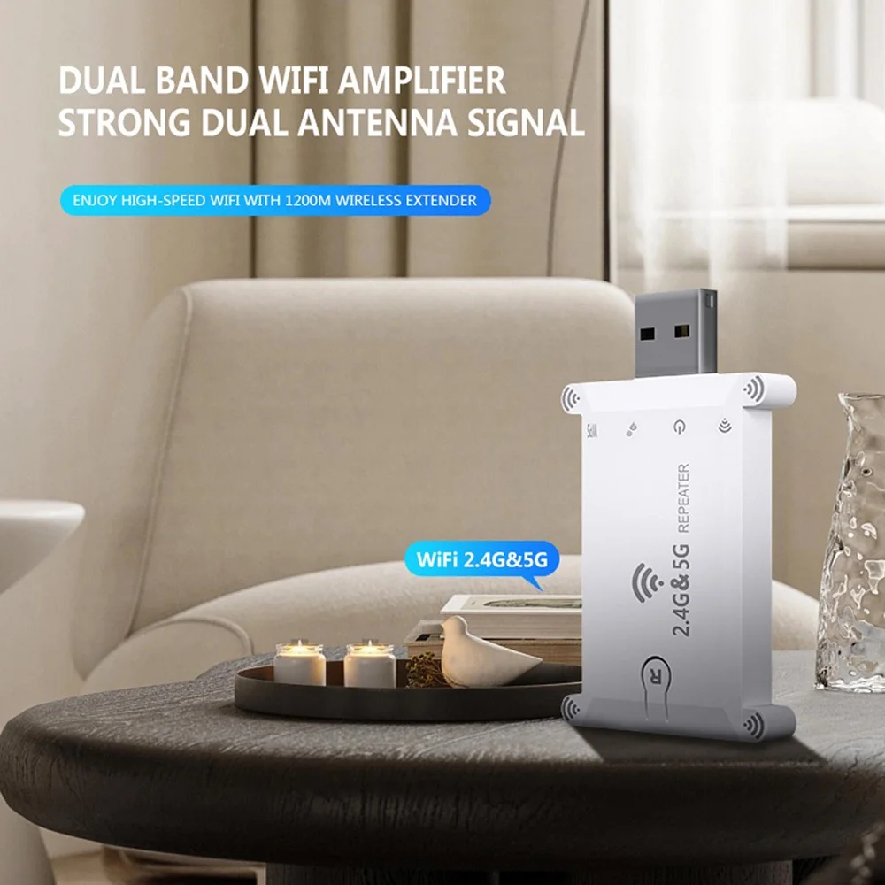 WiFi FIY 2.4g/5g Usb Wifi Repe - Wifi Range Extender reseña y precio